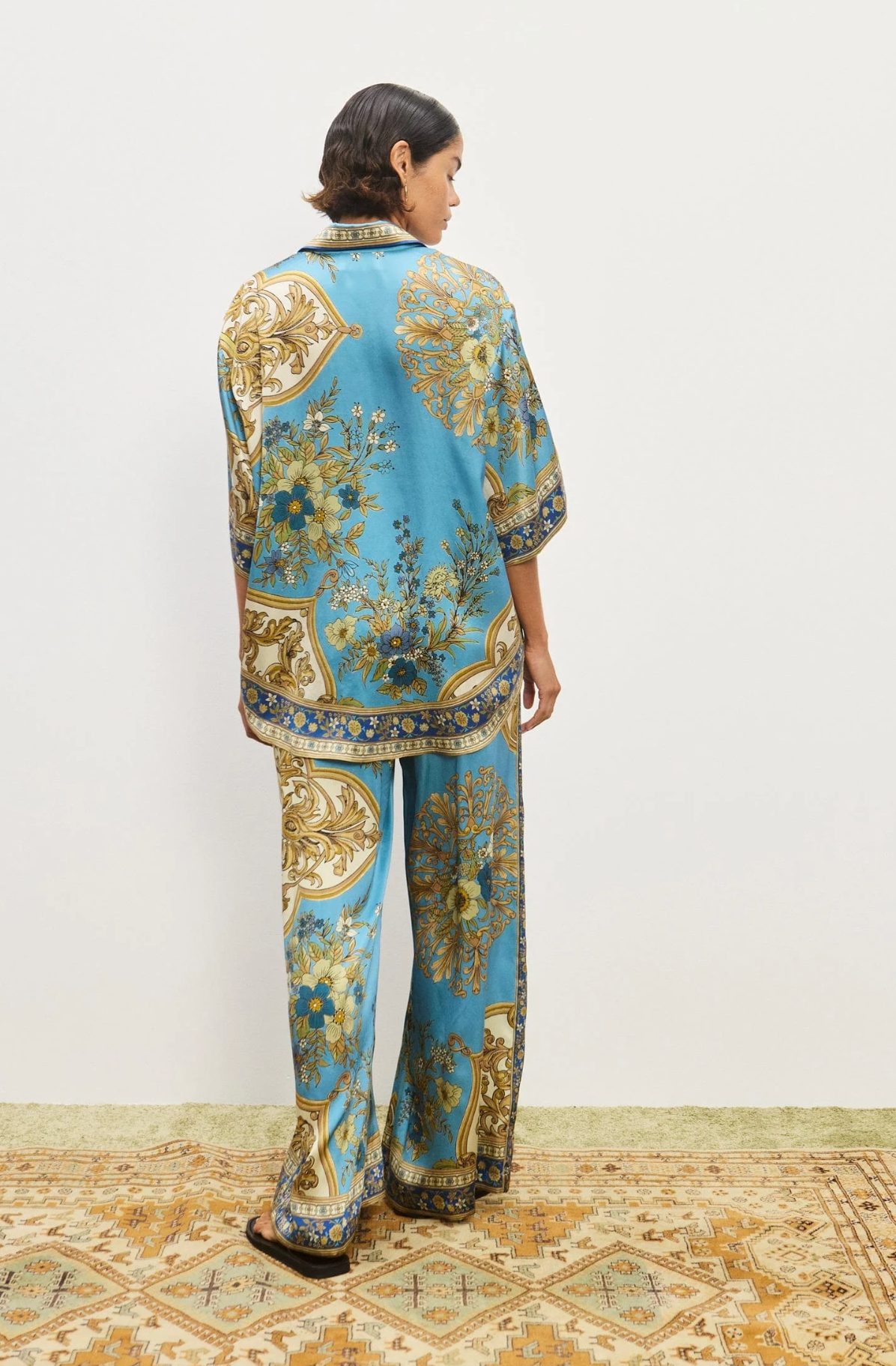 CASSIE SILK PANT