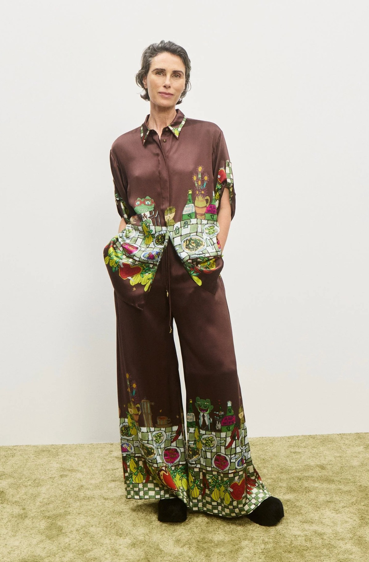 FREDO SILK PANT