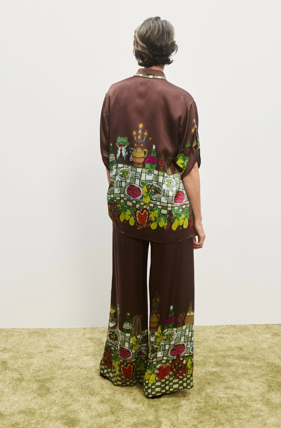FREDO SILK PANT