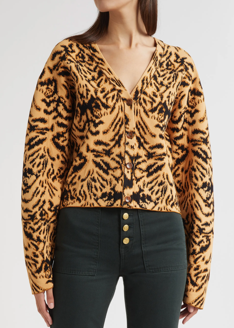 PAYTON JACQUARD CARDIGAN