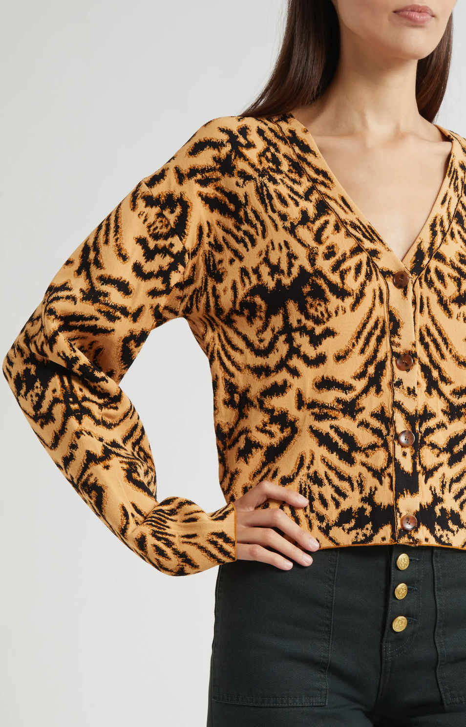PAYTON JACQUARD CARDIGAN