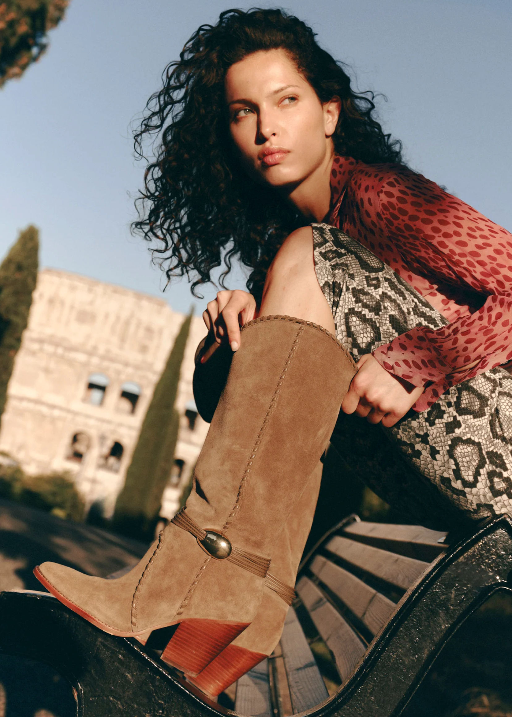JODY KNEE HIGH SUEDE BOOT 3.2"