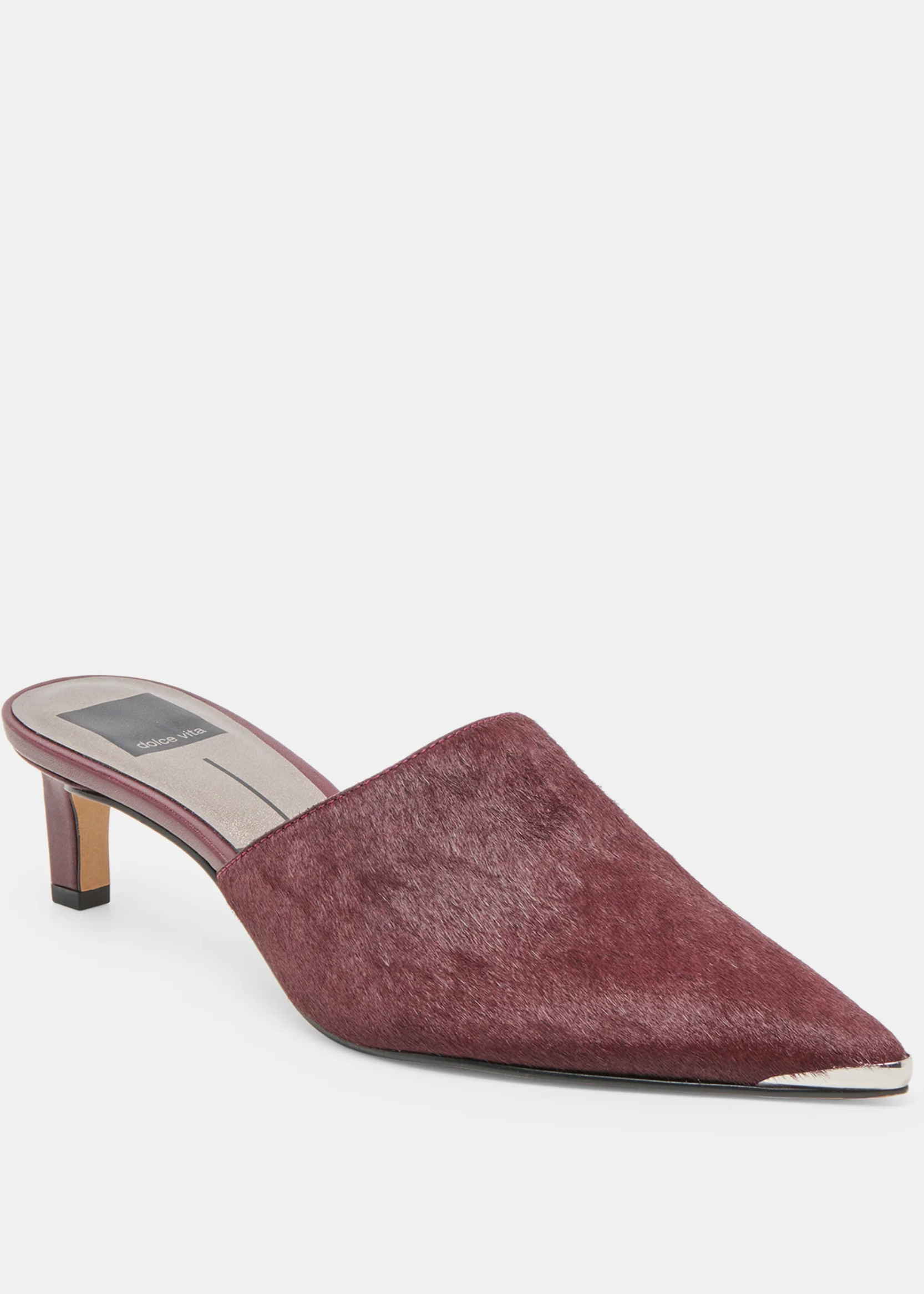 LEXY METAL TOE CAPPED MULE 2"