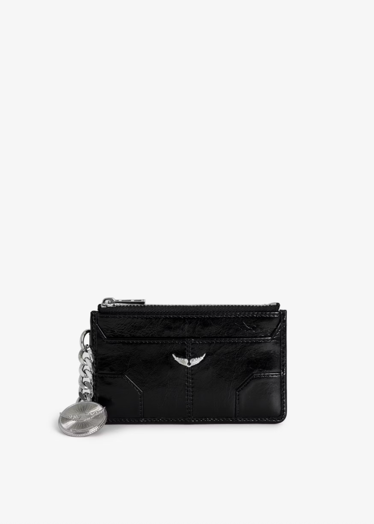 SUNNY CARD VINTAGE PATENT BLACK