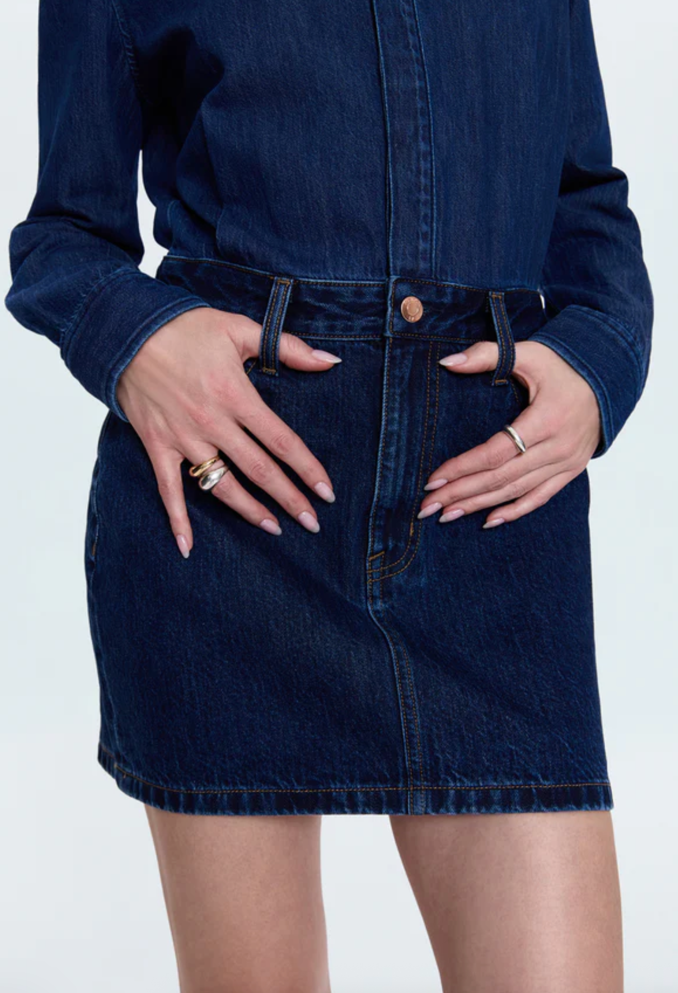 PIXIE MIX MEDIA MINI DRESS