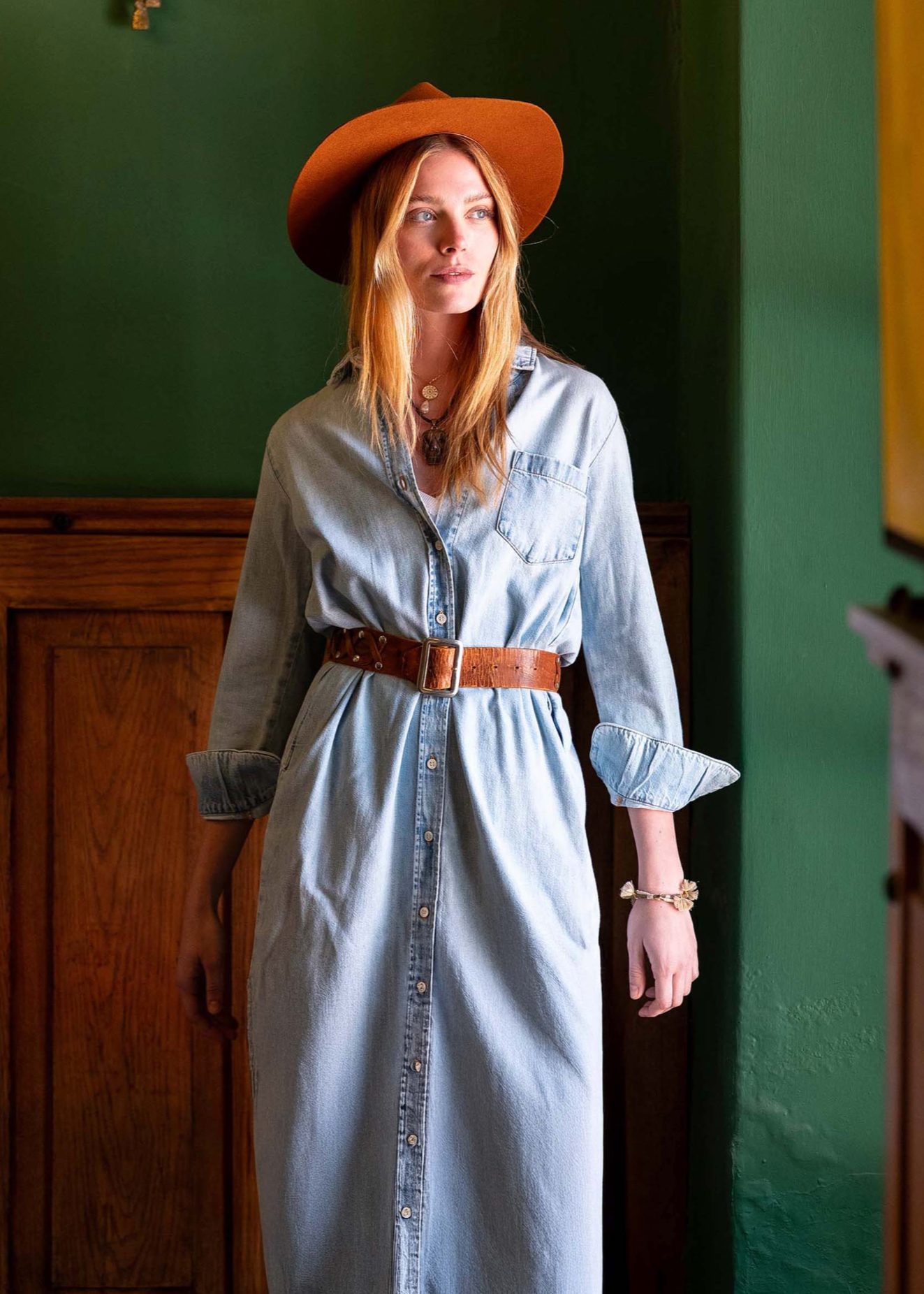CHARLOTTE SHIRT DRESS