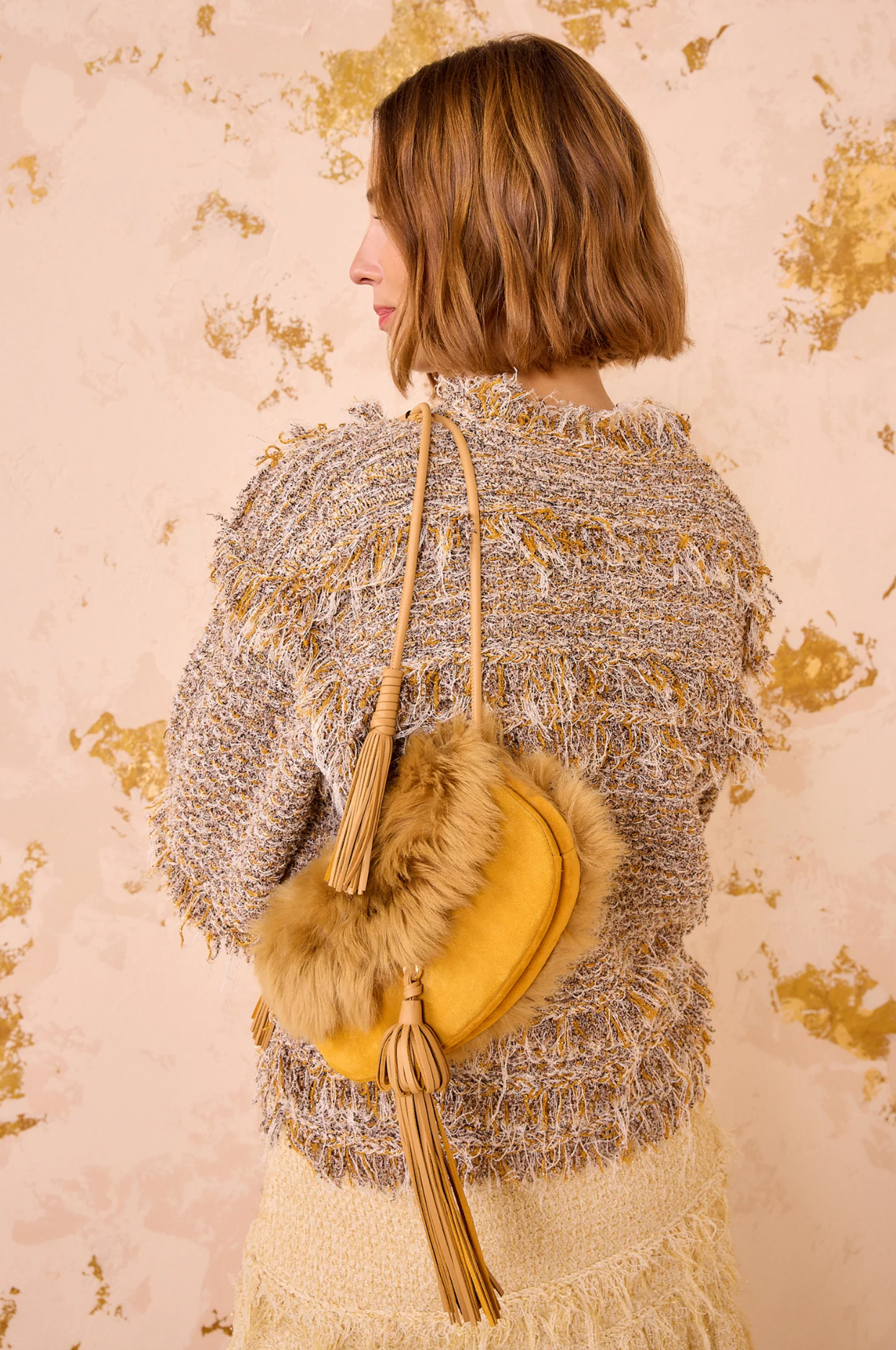 PALOMA TASSEL FLAP BAG LOTUS