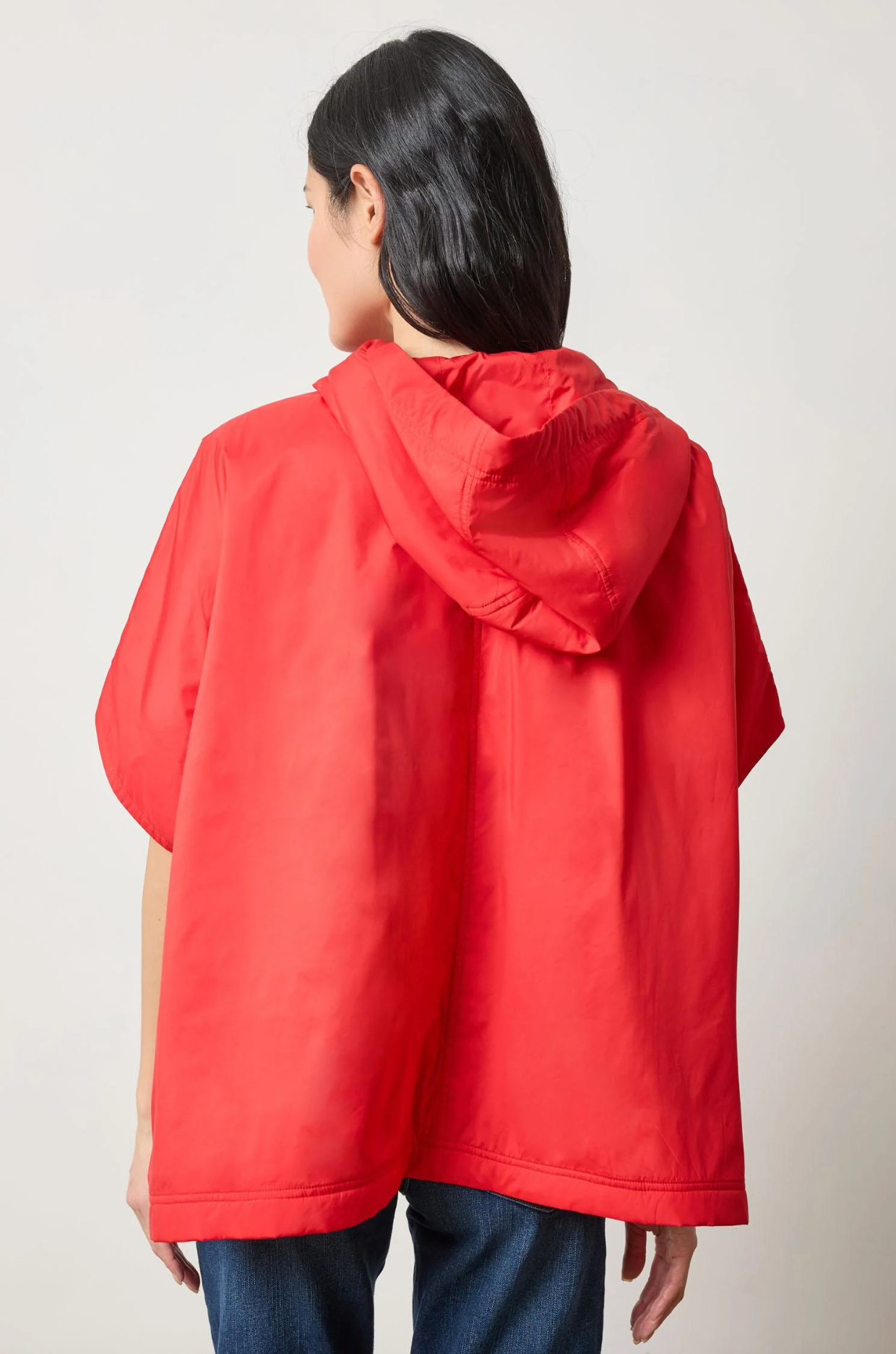 HOODED PONCHO