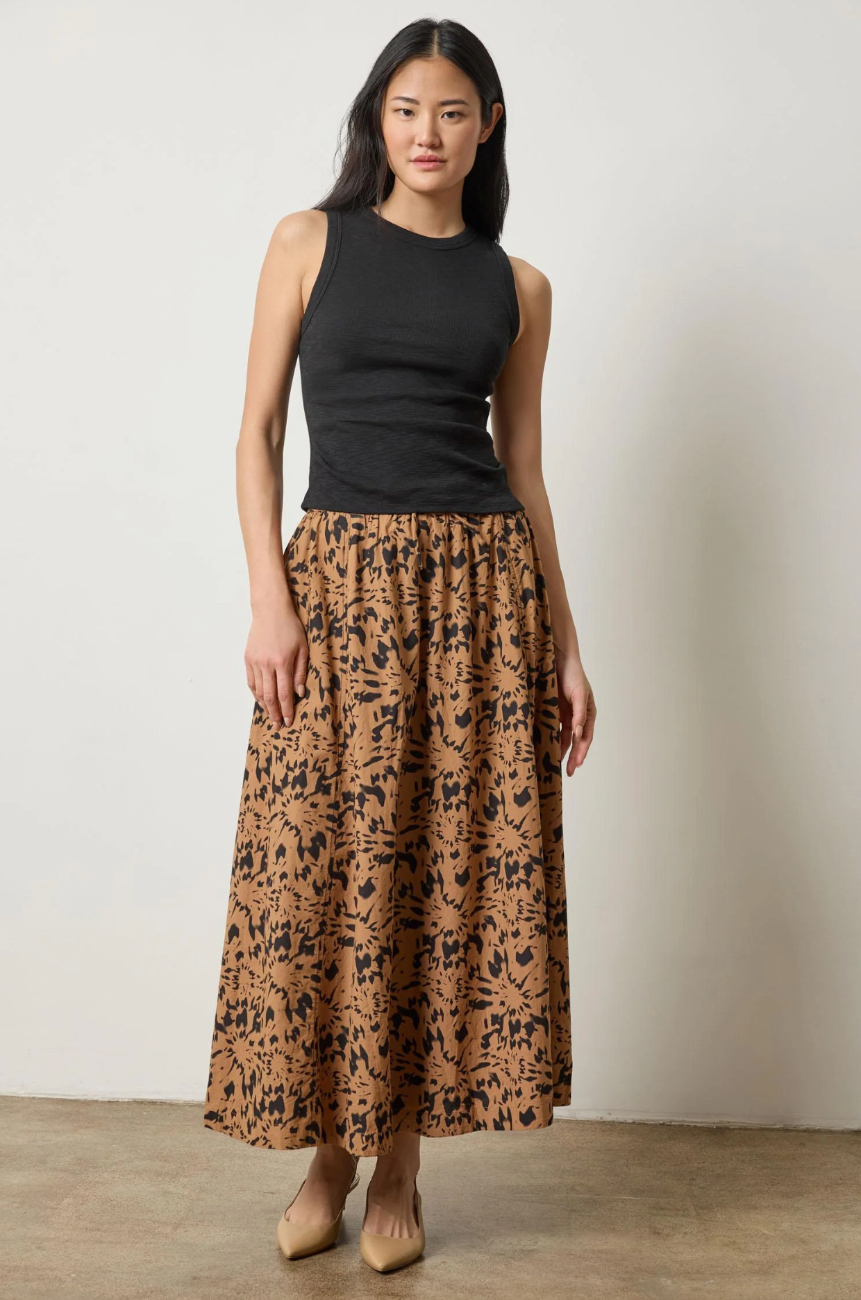 RIB SLUB SIDE PLEAT TANK