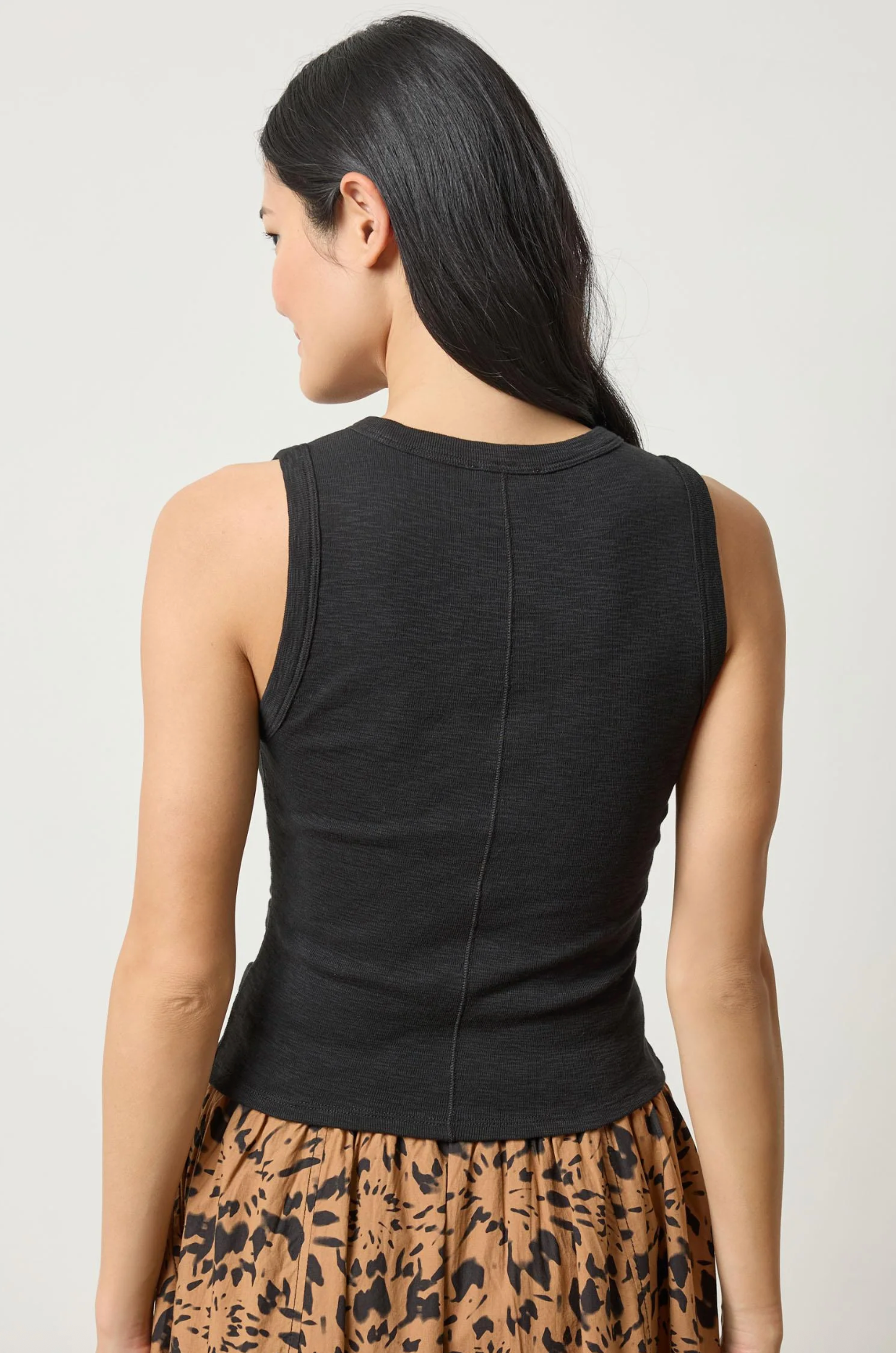 RIB SLUB SIDE PLEAT TANK