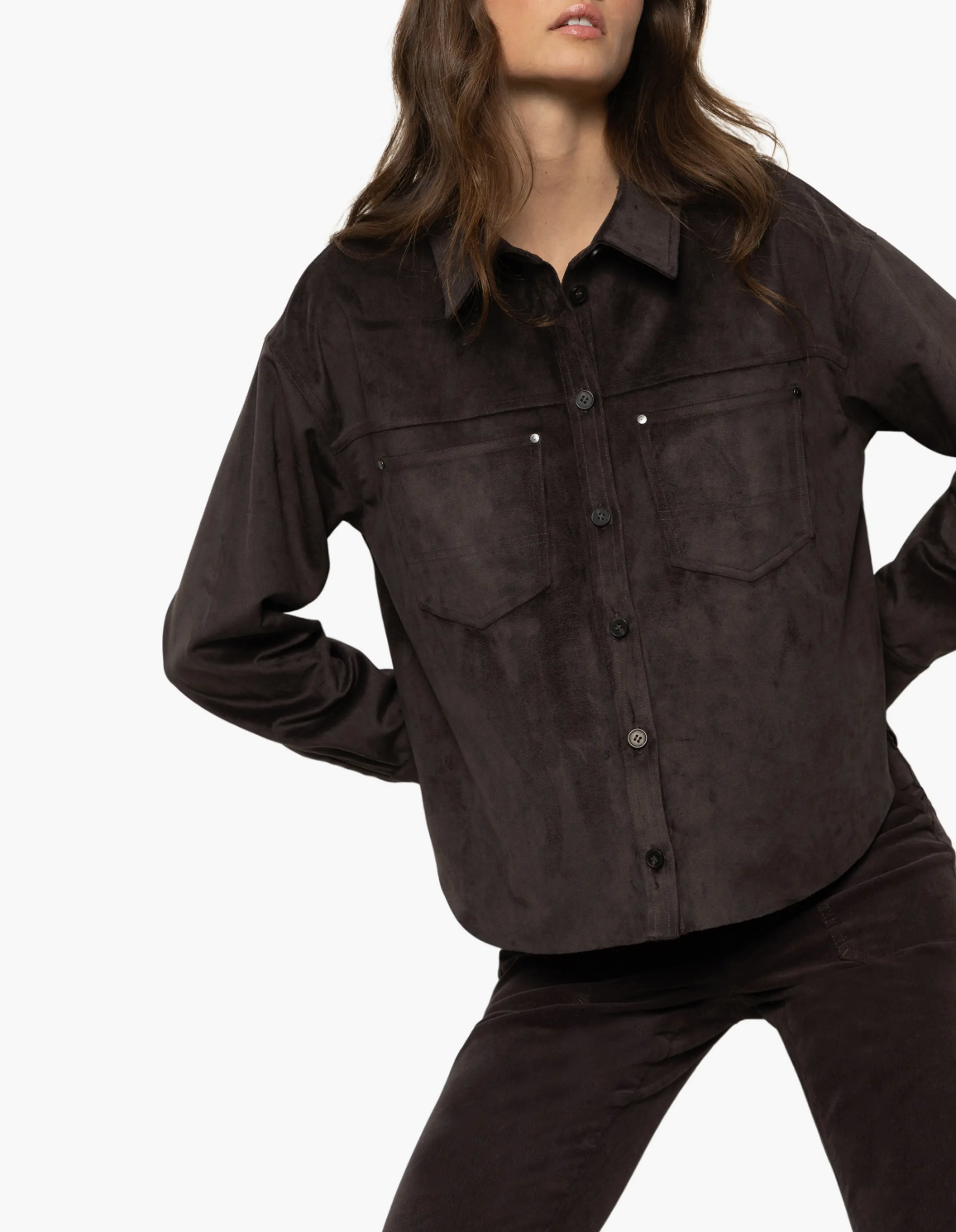IVY SUEDE SHIRT
