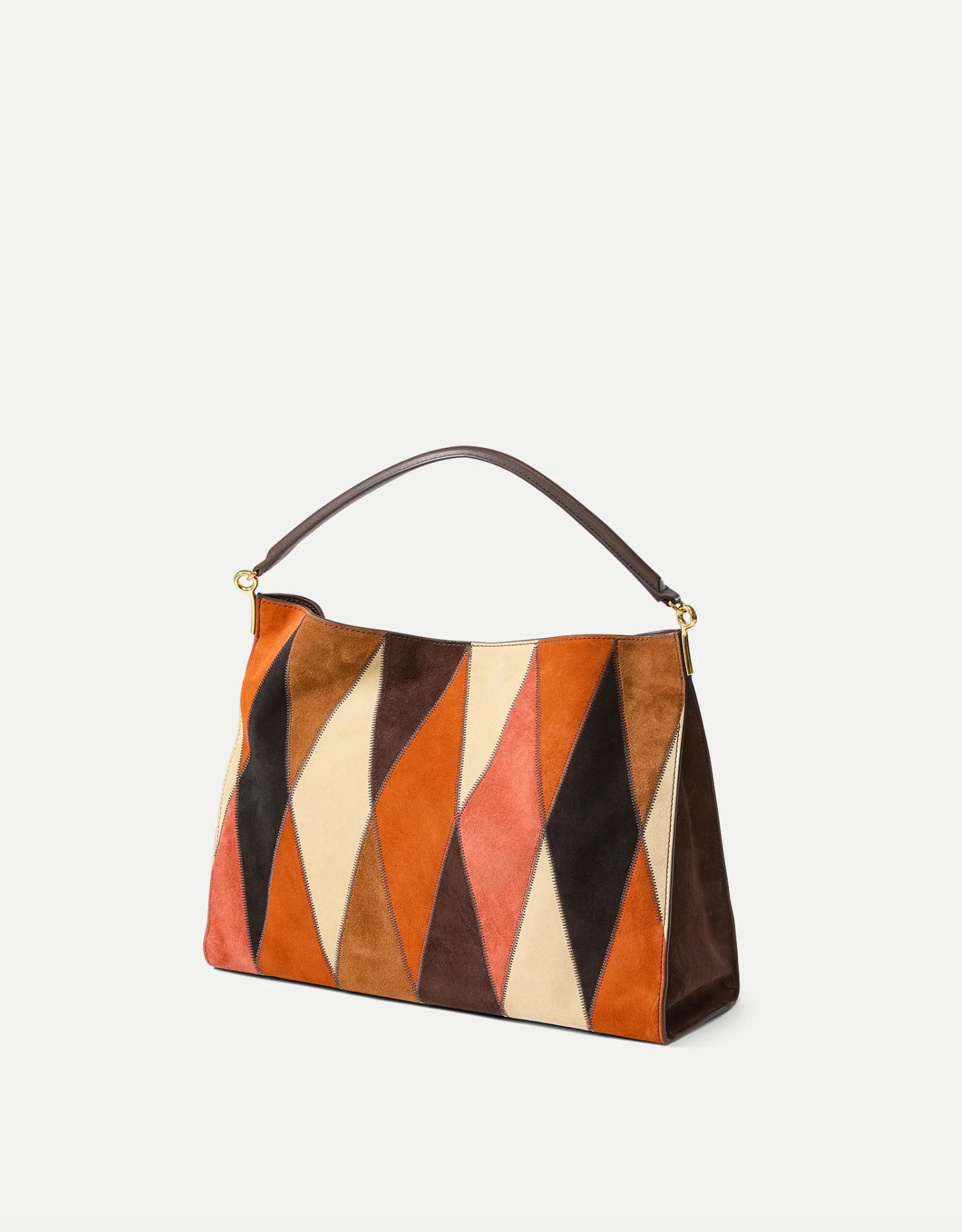 PATCHWORK VERONICA BEARD VIDA BAG ESPRESSO MULTI