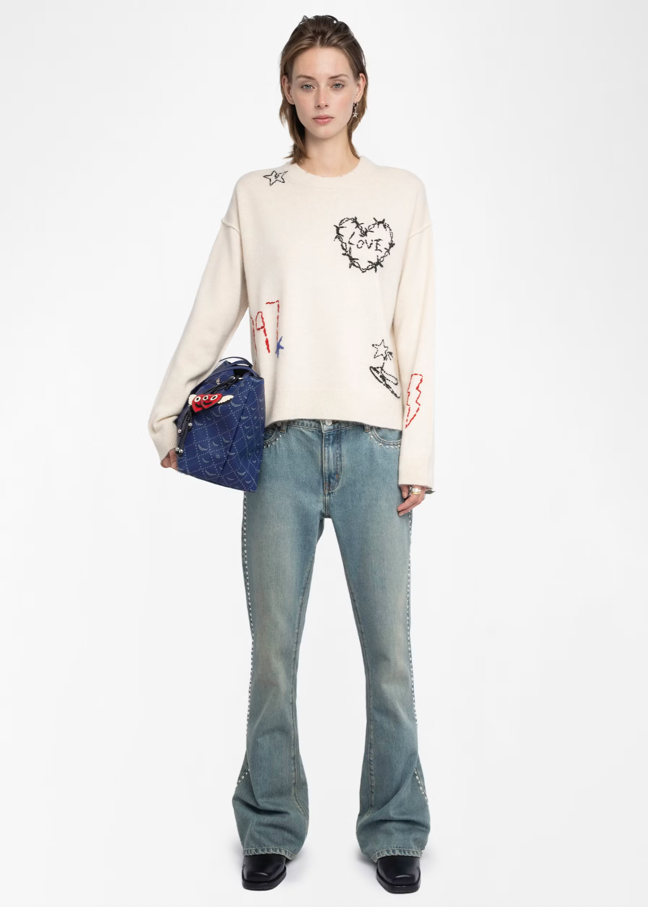 MARKUZ WS WEST GRAPH SWEATER