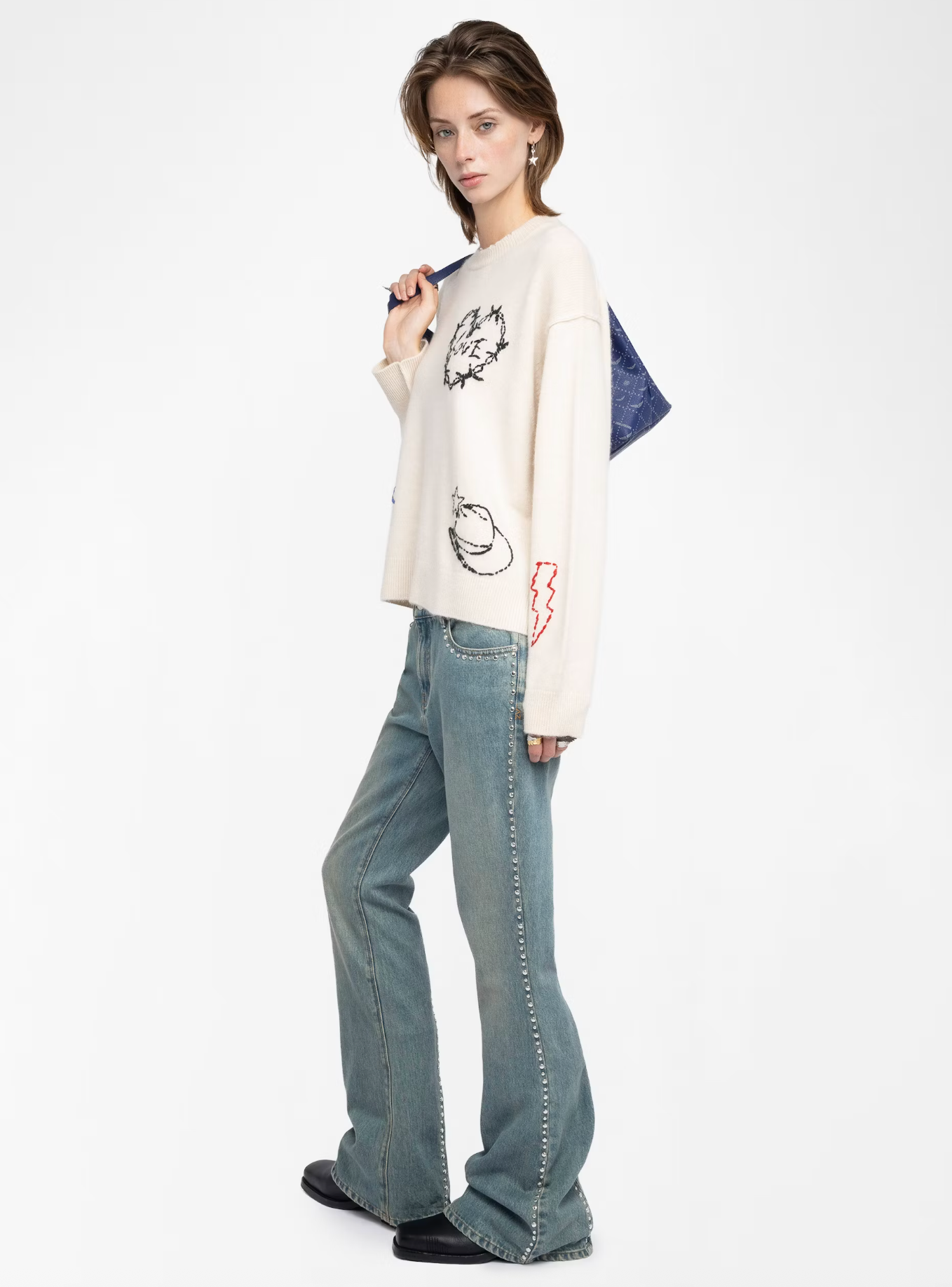 MARKUZ WS WEST GRAPH SWEATER