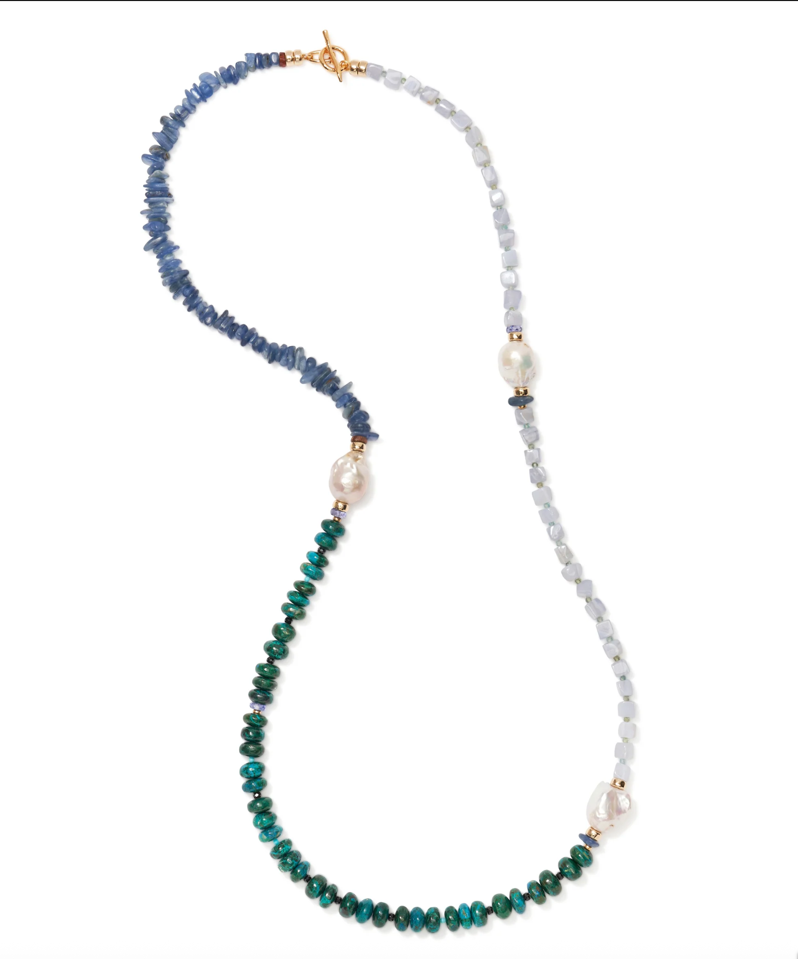 CABANA NECKLACE IN PEACOCK