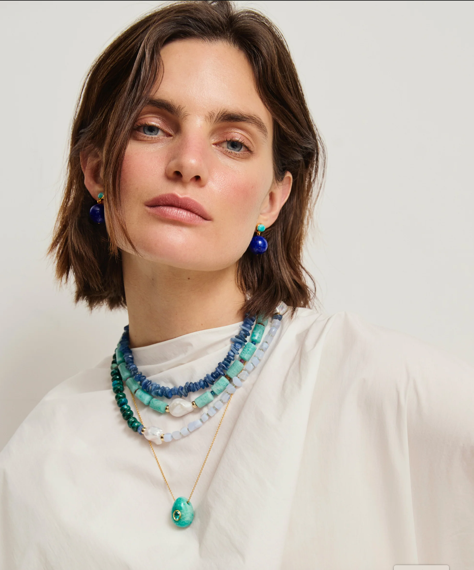 CABANA NECKLACE IN PEACOCK