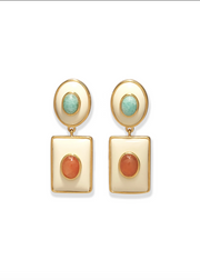 ETHEREAL POOL EARRINGS IN CITRUS