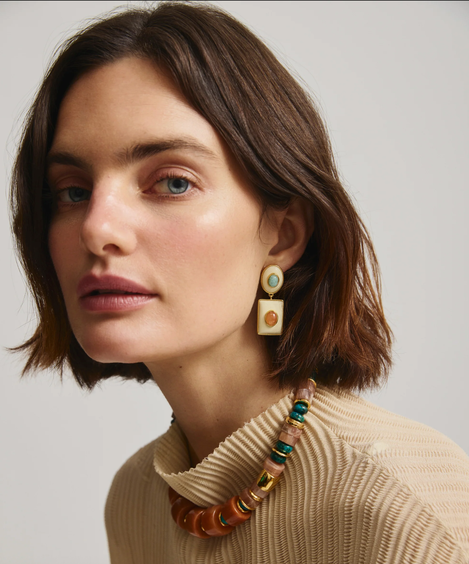 ETHEREAL POOL EARRINGS IN CITRUS