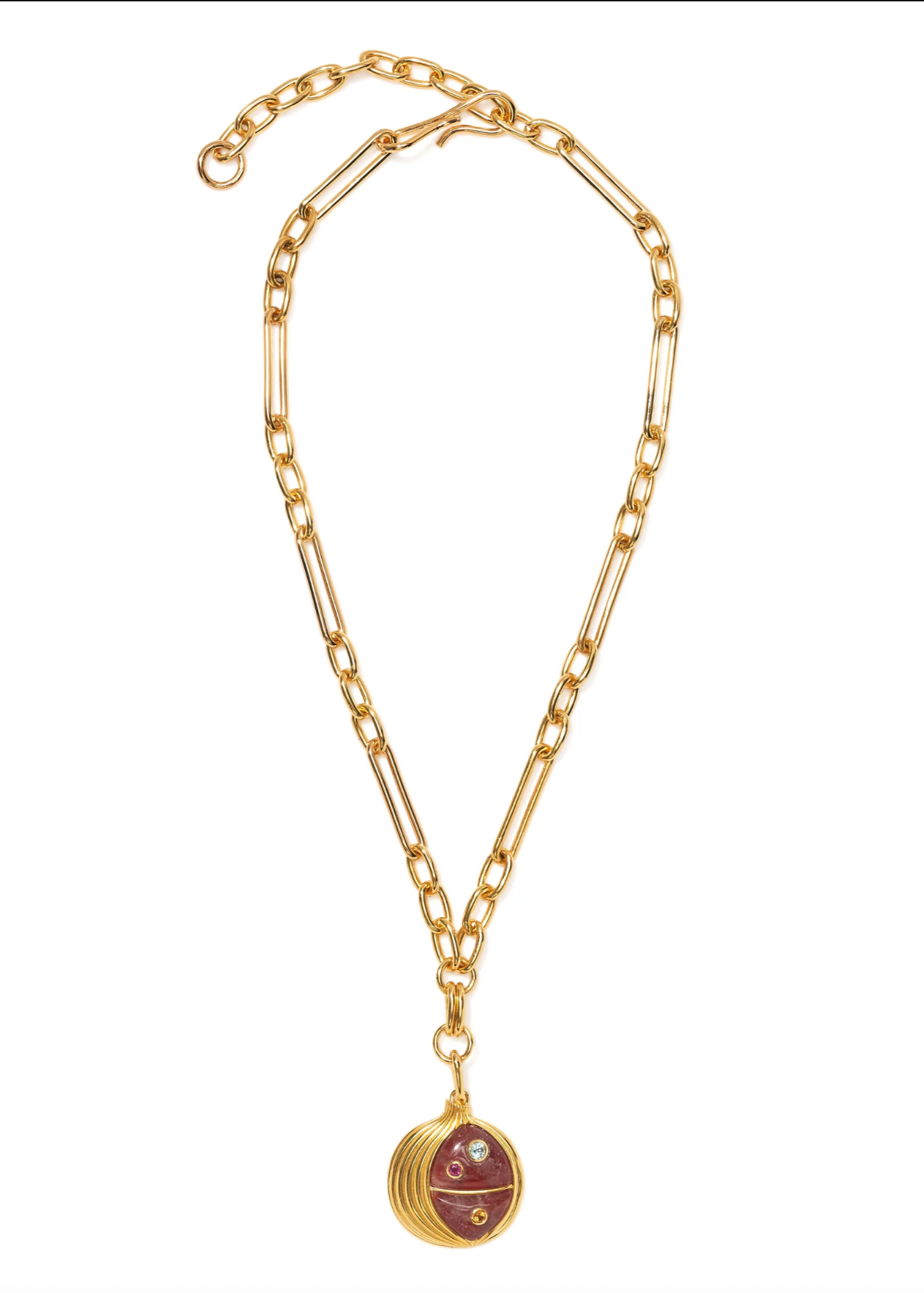 POMEGRANATE PENDANT NECKLACE