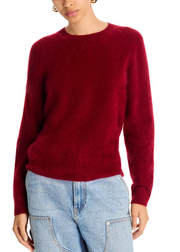 BRUSHED CREW SWEATER