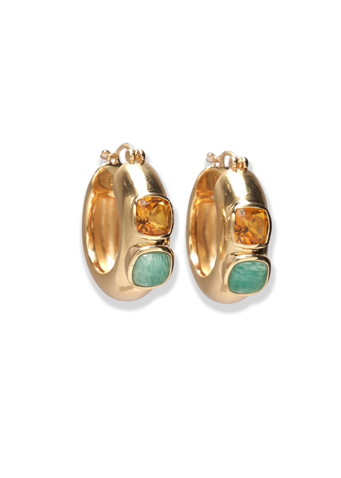 PIET HOOP EARRINGS IN BITTER ORANGE