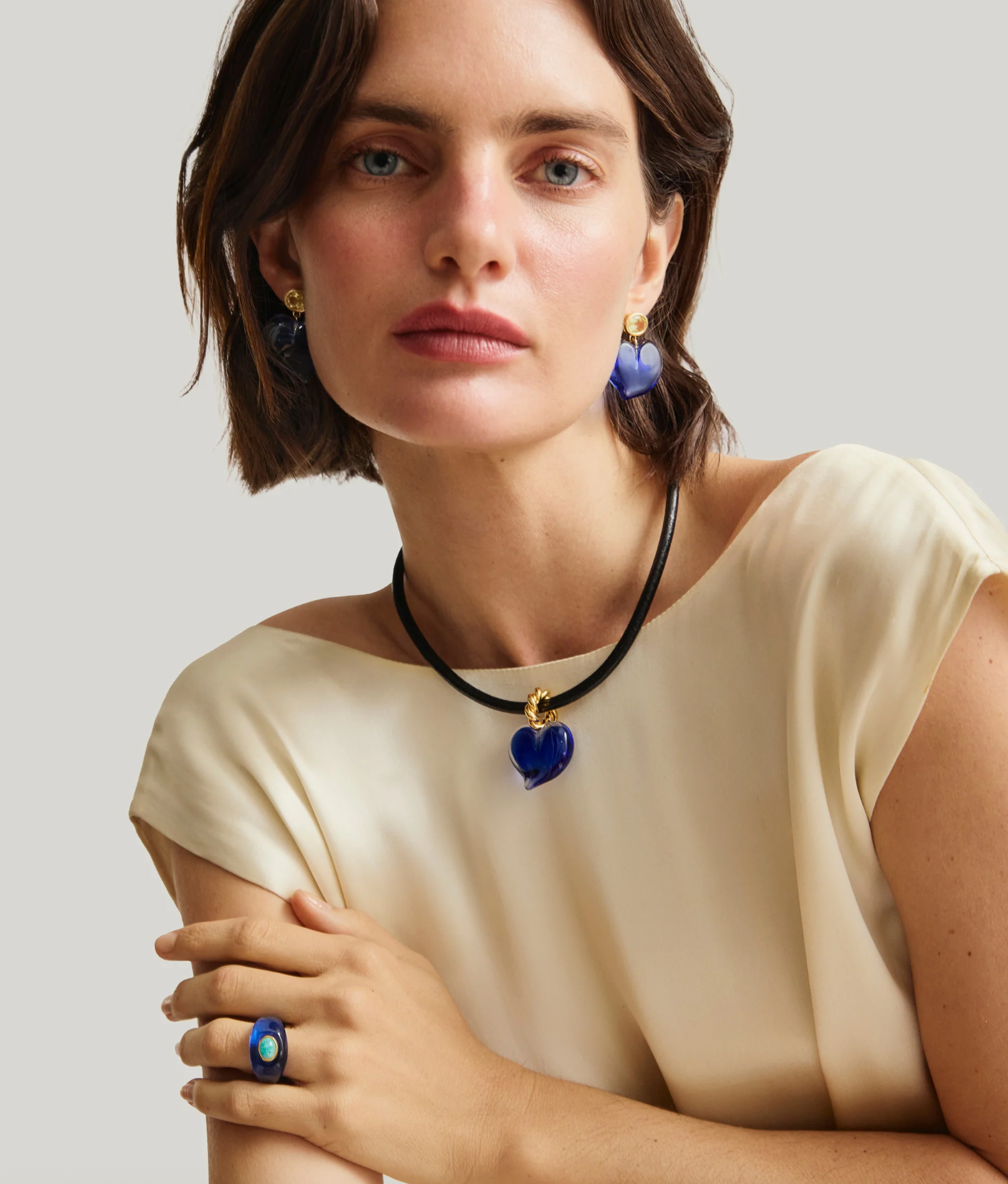 MONUMENT RING IN PRUSSIAN BLUE 6