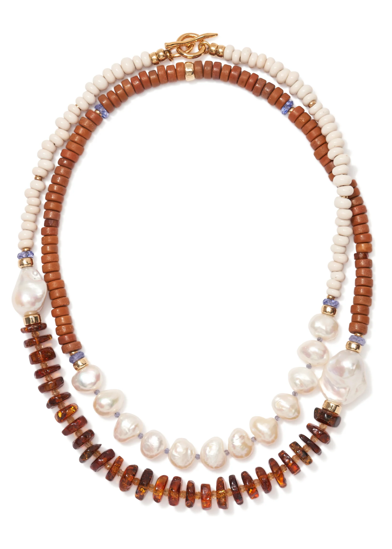 CABANA NECKLACE IN BLOOD ORANGE