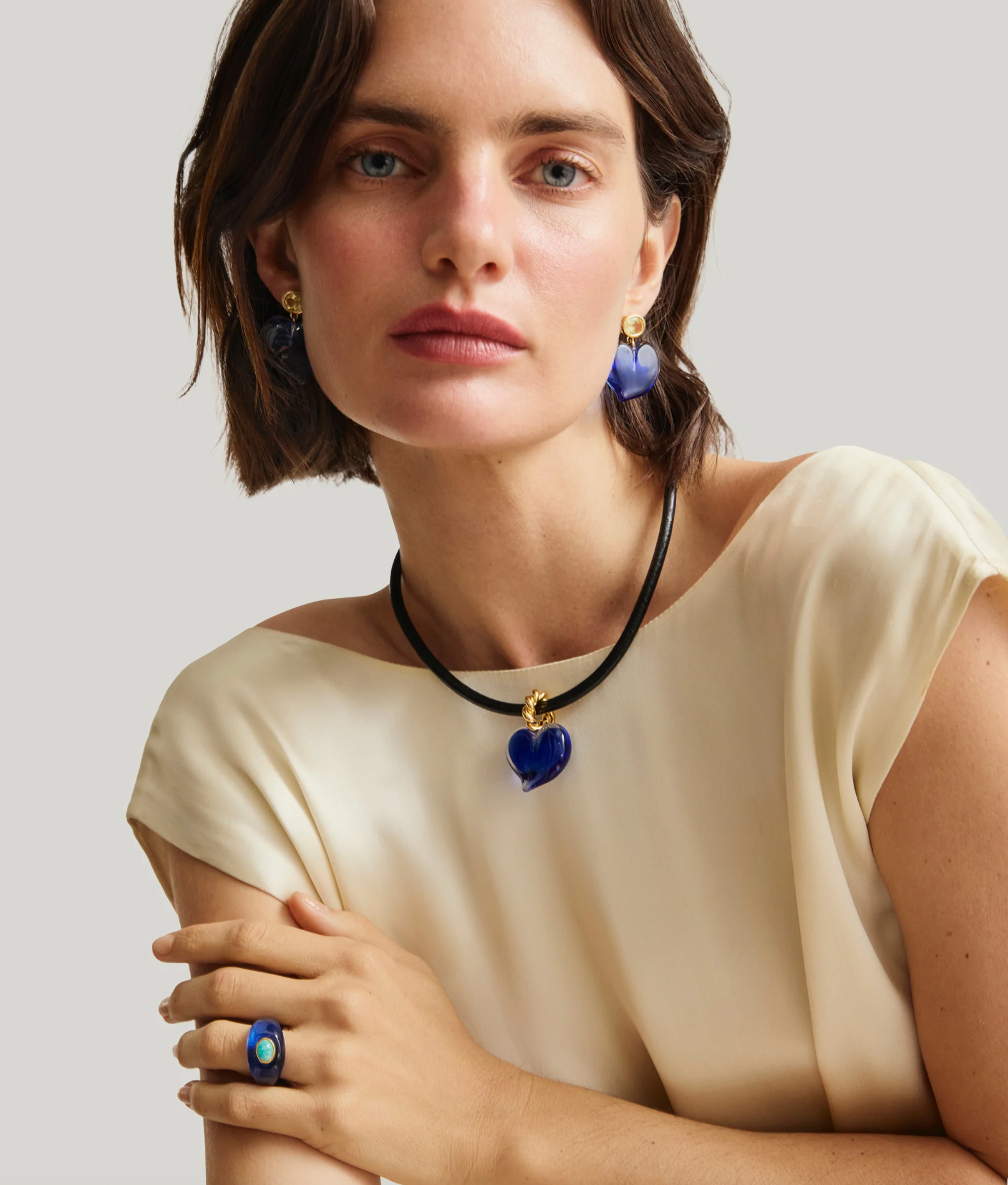 DALI HEART EARRINGS