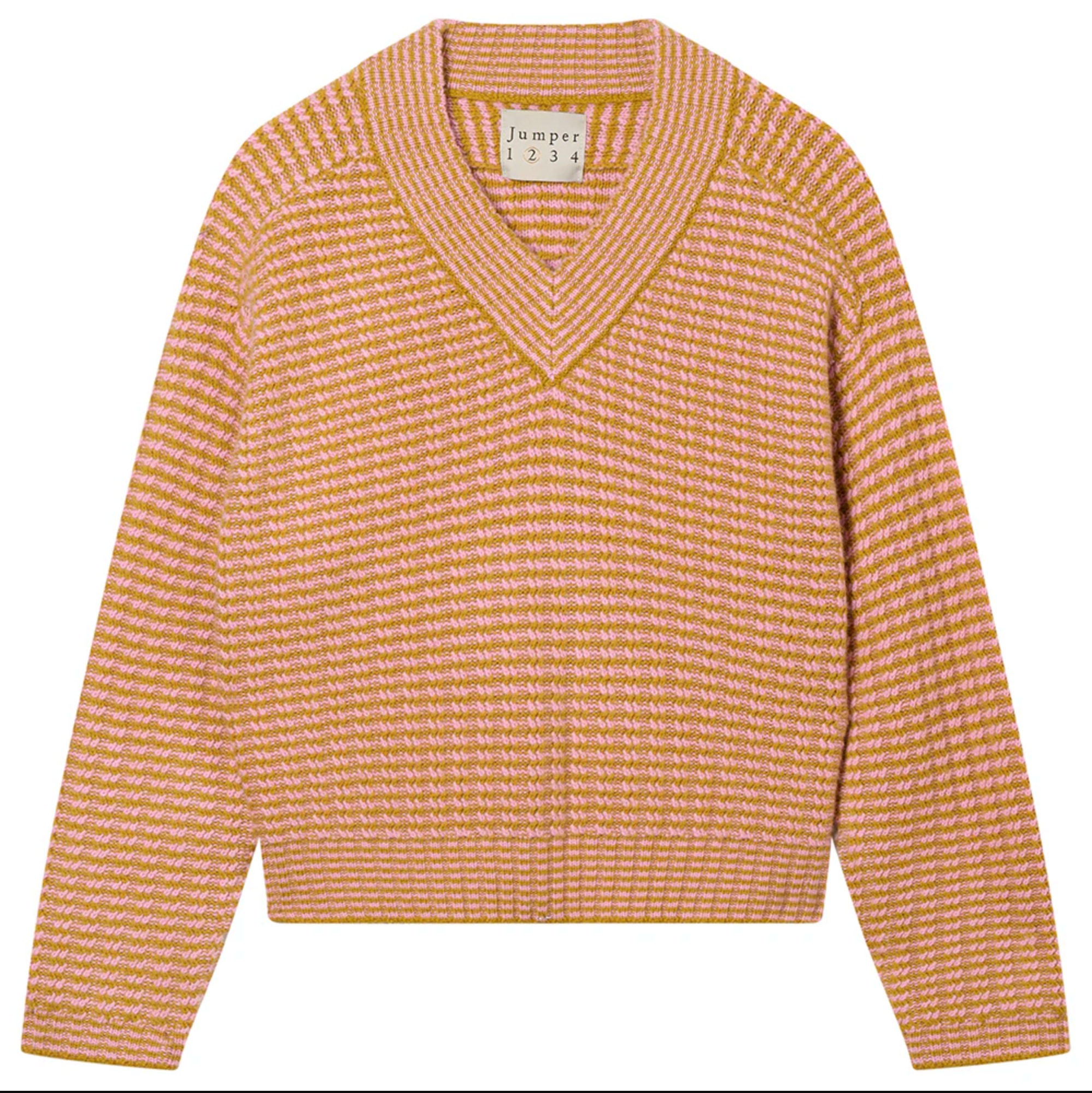 CROP RICK RACK SWEATER