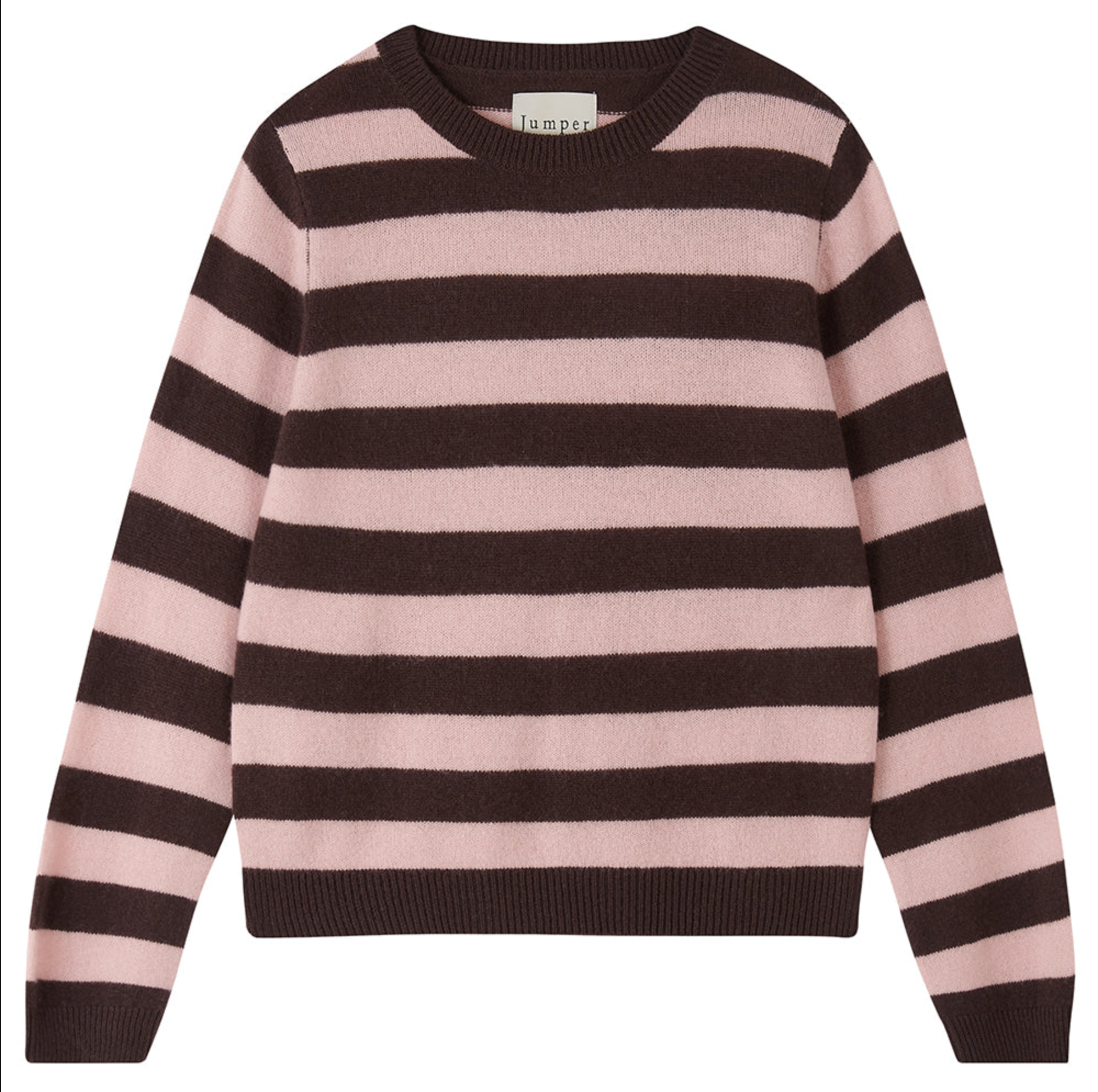 STRIPE CREW SWEATER