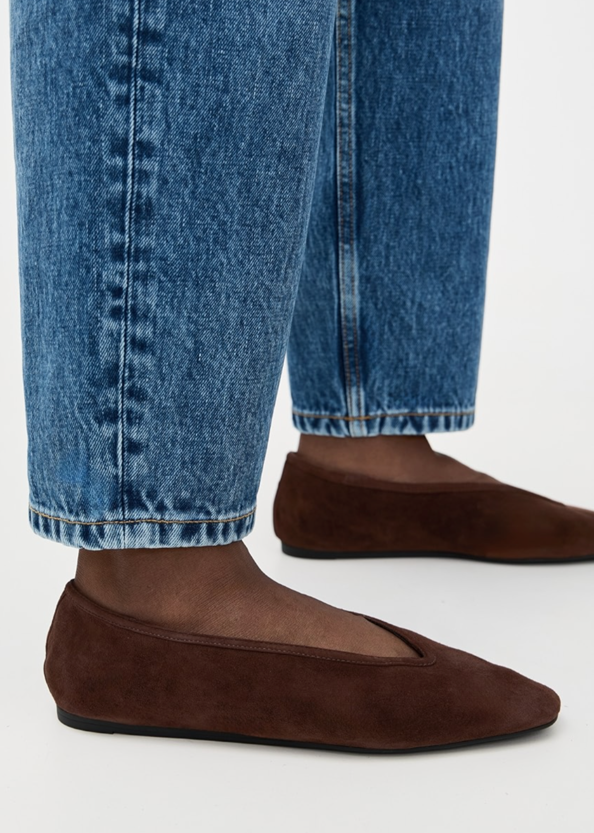 COURTNEY SUEDE FLAT