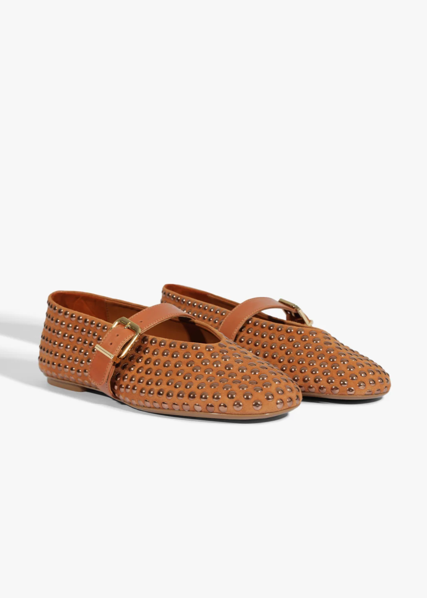 EIZA SHINE SUEDE FLAT