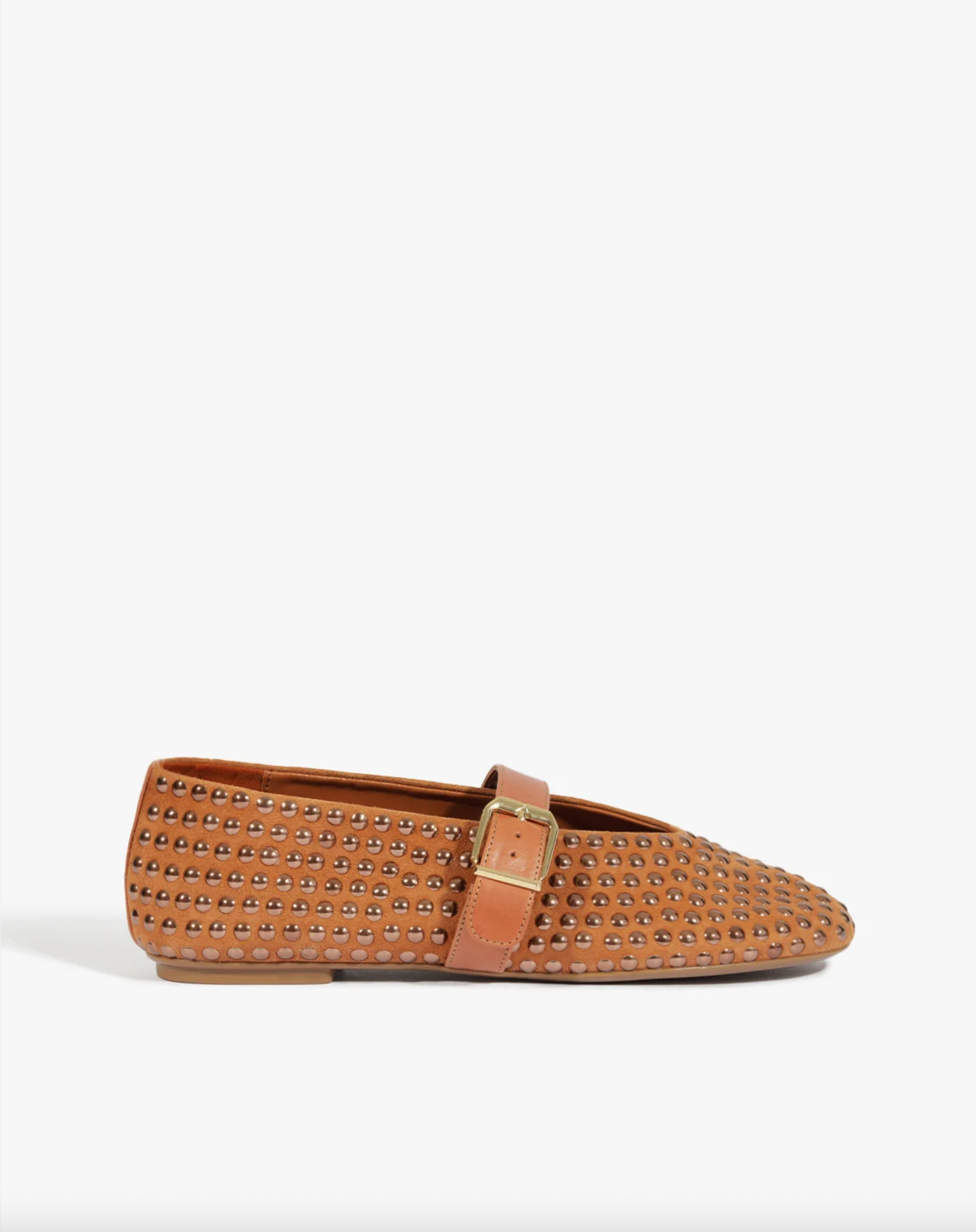 EIZA SHINE SUEDE FLAT