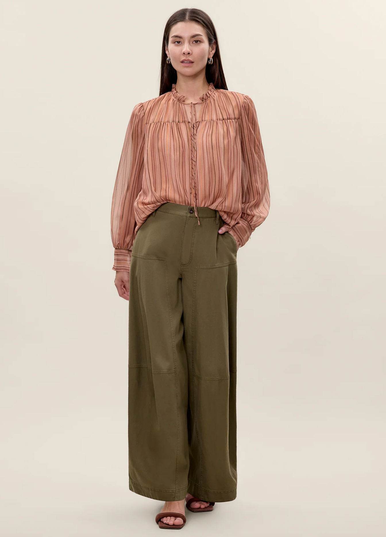 CELESTE STRIPE BLOUSE