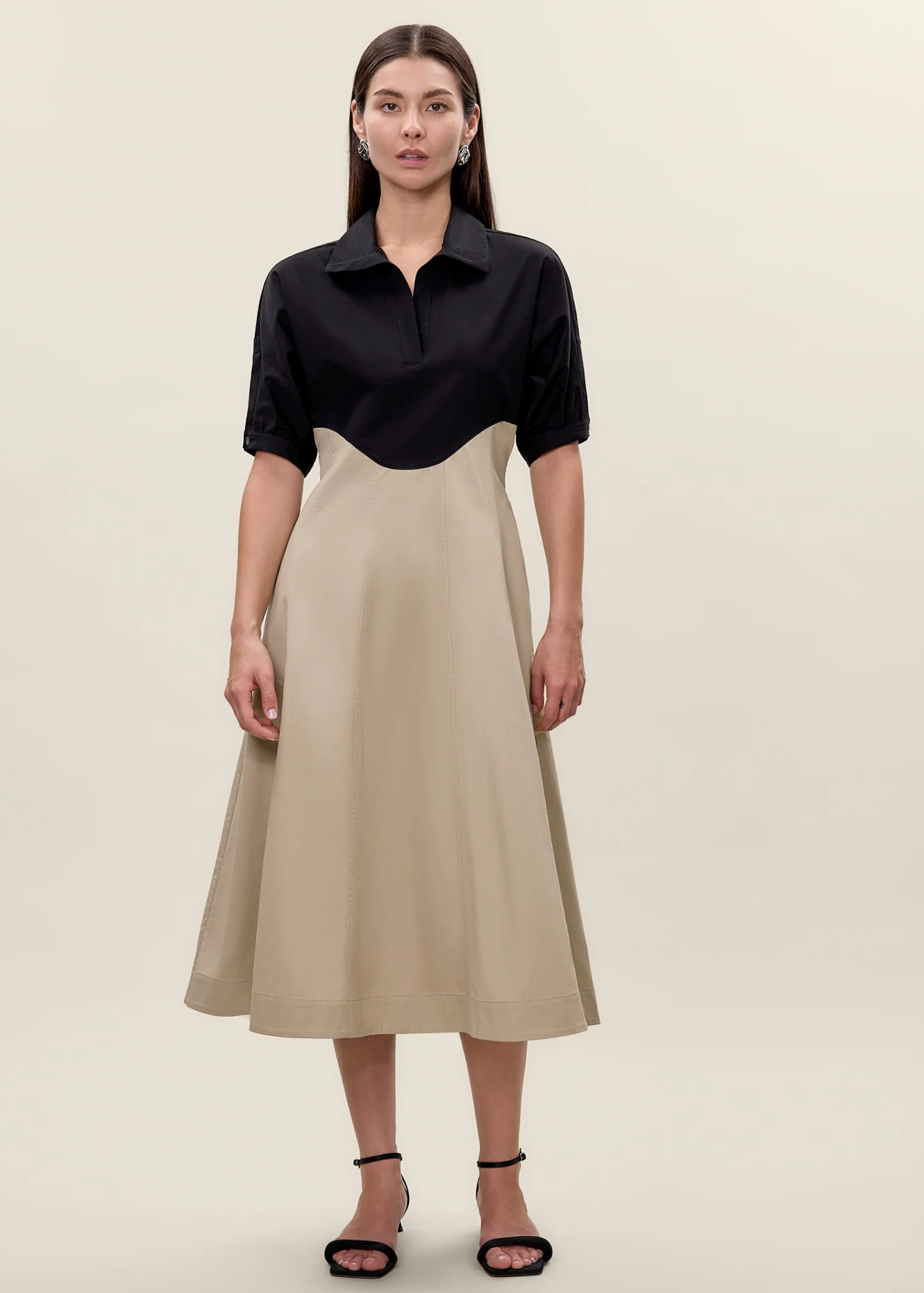 ELSPETH COLORBLOCK DRESS