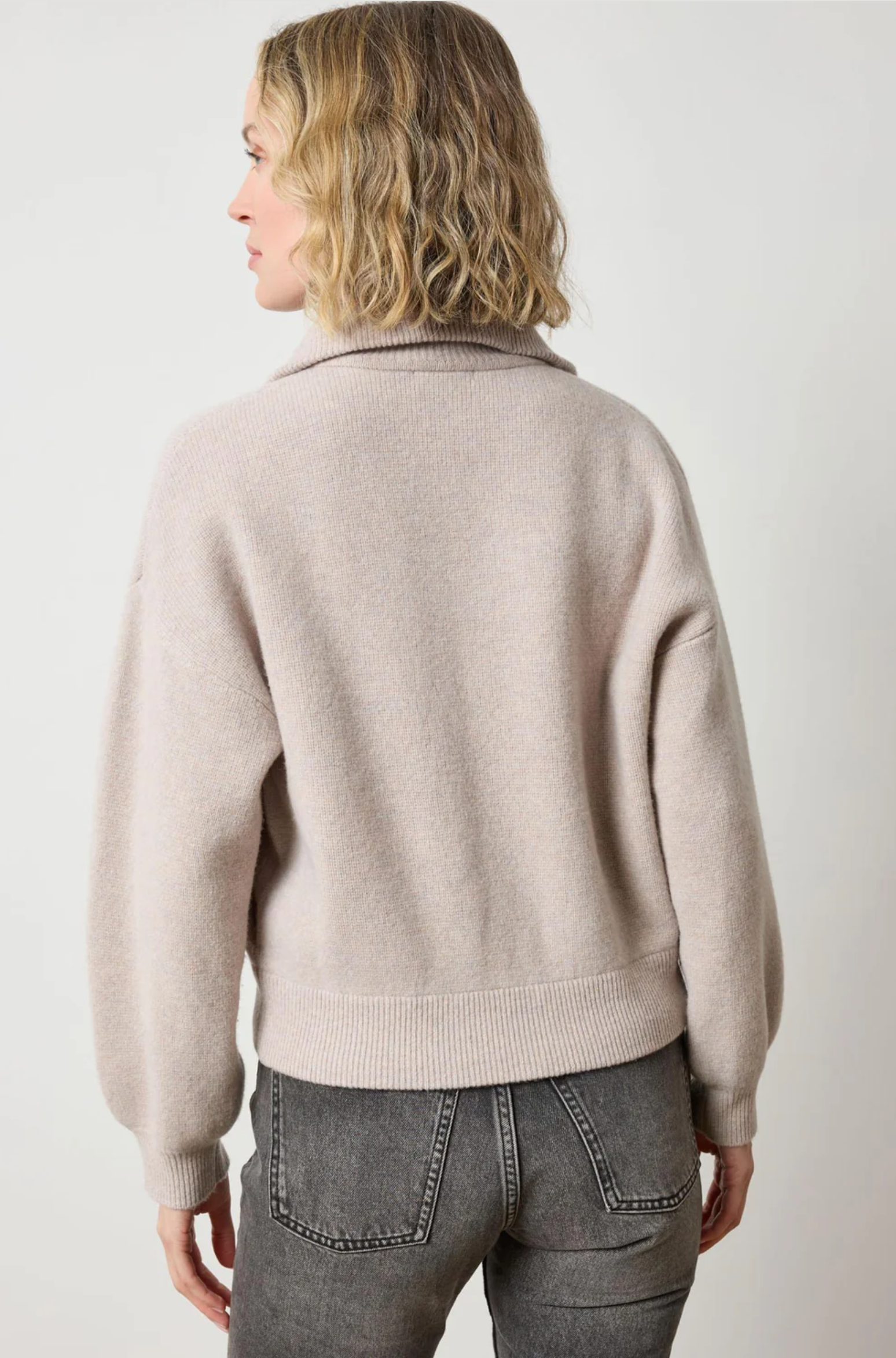 ZIP FRONT BOMBER