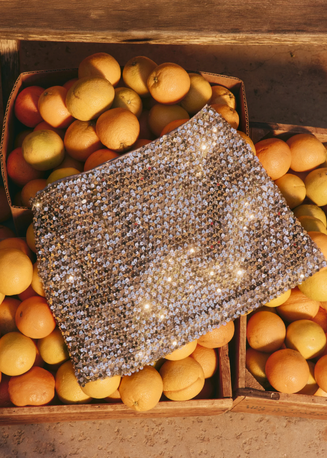 DIZZY SEQUIN SKIRT