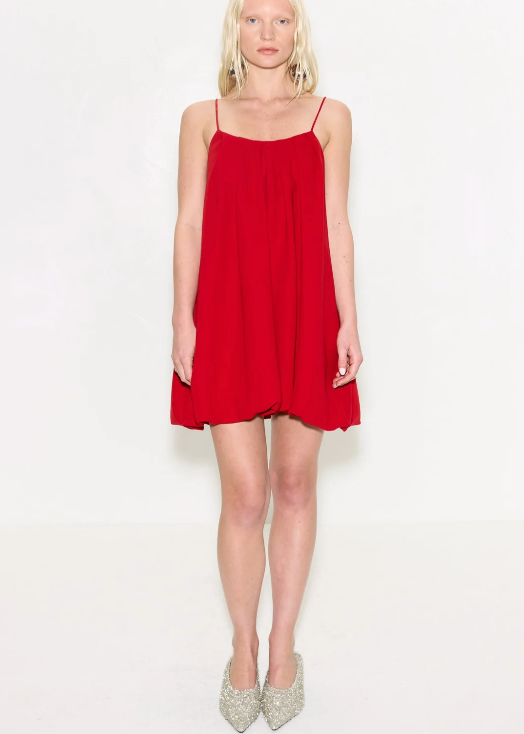 CLEO CREPE MINI DRESS