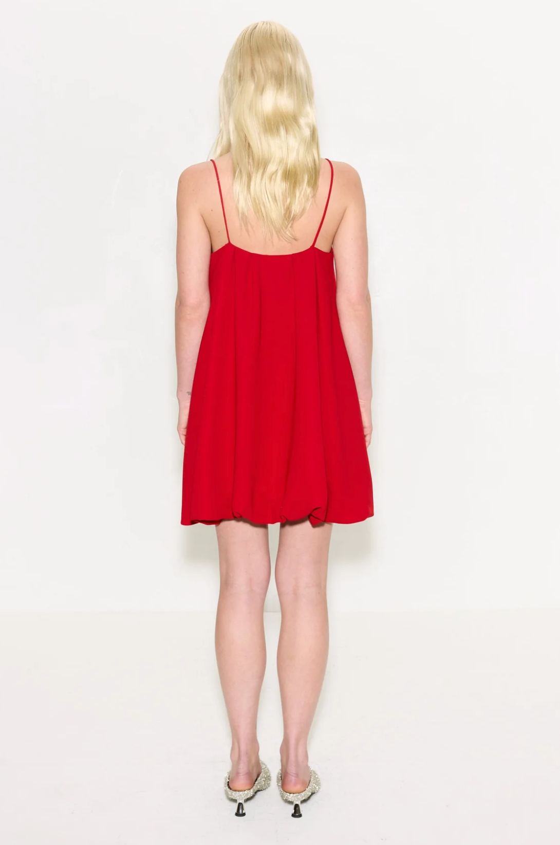 CLEO CREPE MINI DRESS