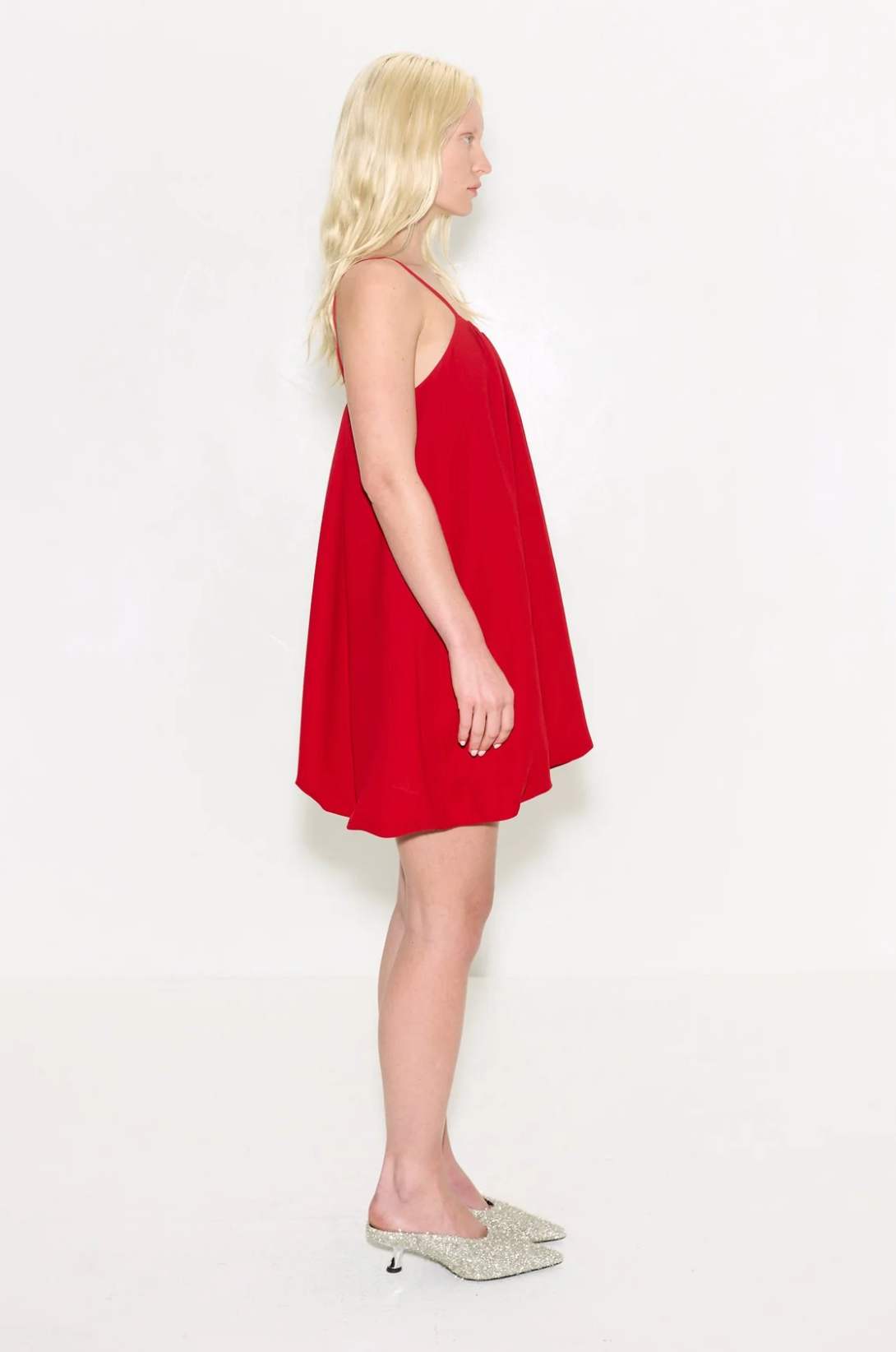 CLEO CREPE MINI DRESS
