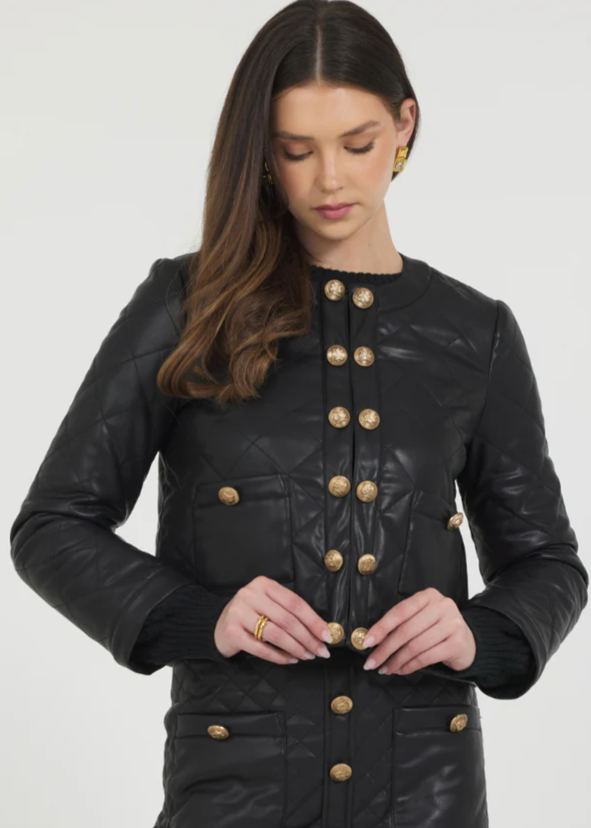 VEGAN QUILTED JACKET