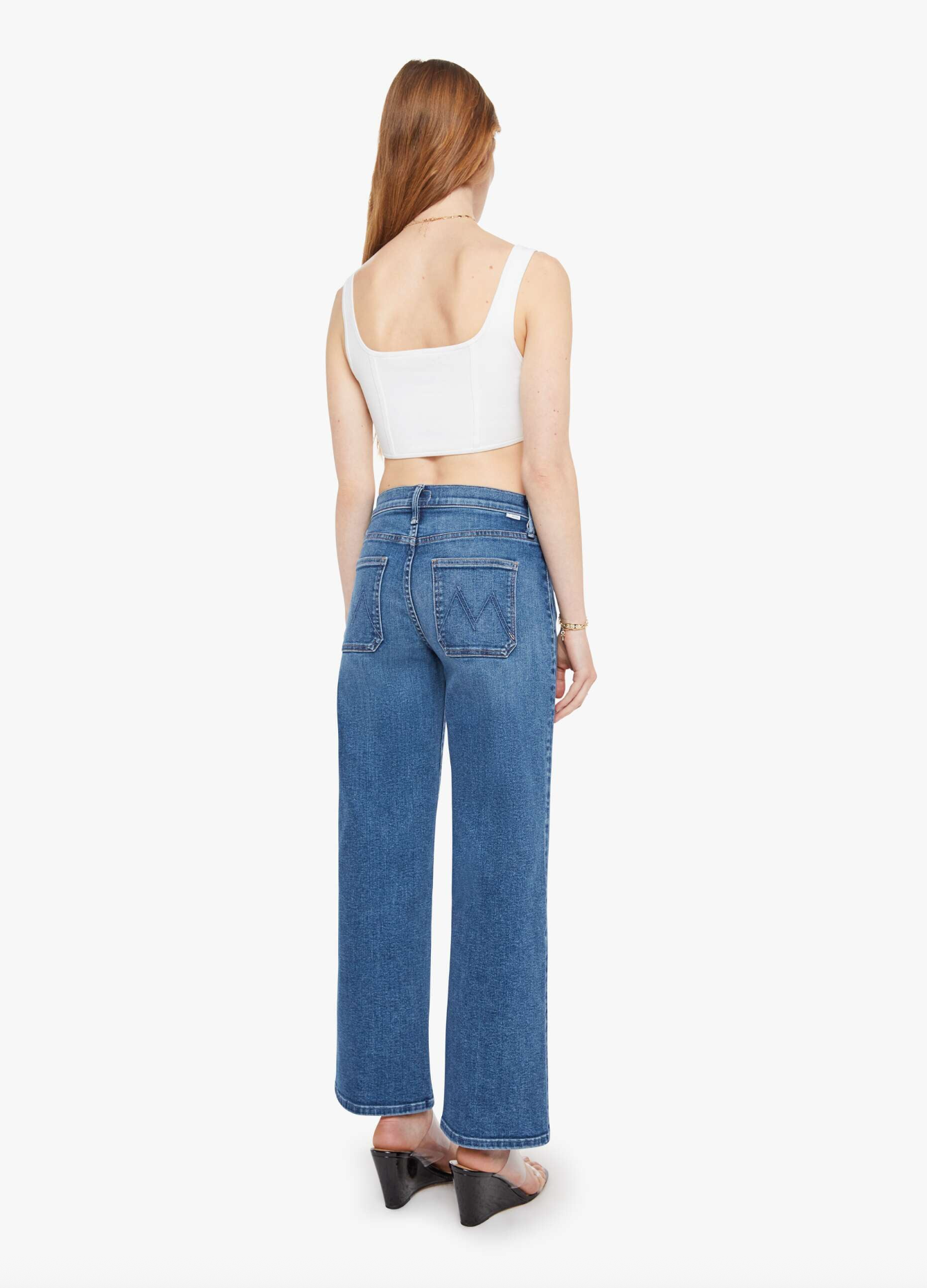 PATCH POCKET MID RISE MAVEN ANKLE