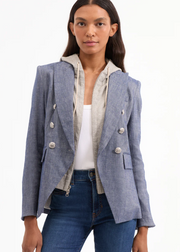 HOODIE DICKEY HEATHER GREY