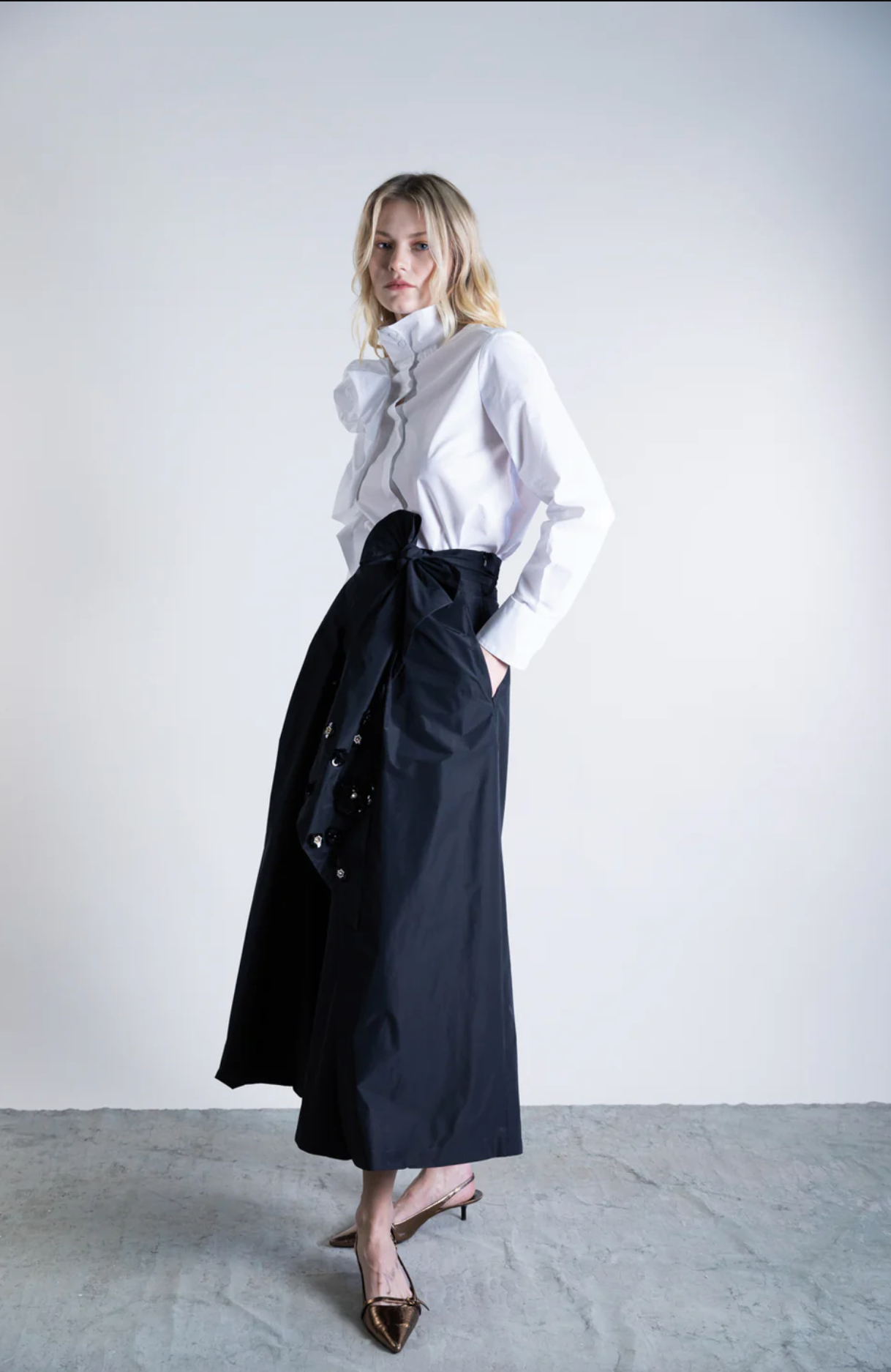 WIDE LEG CULOTTES