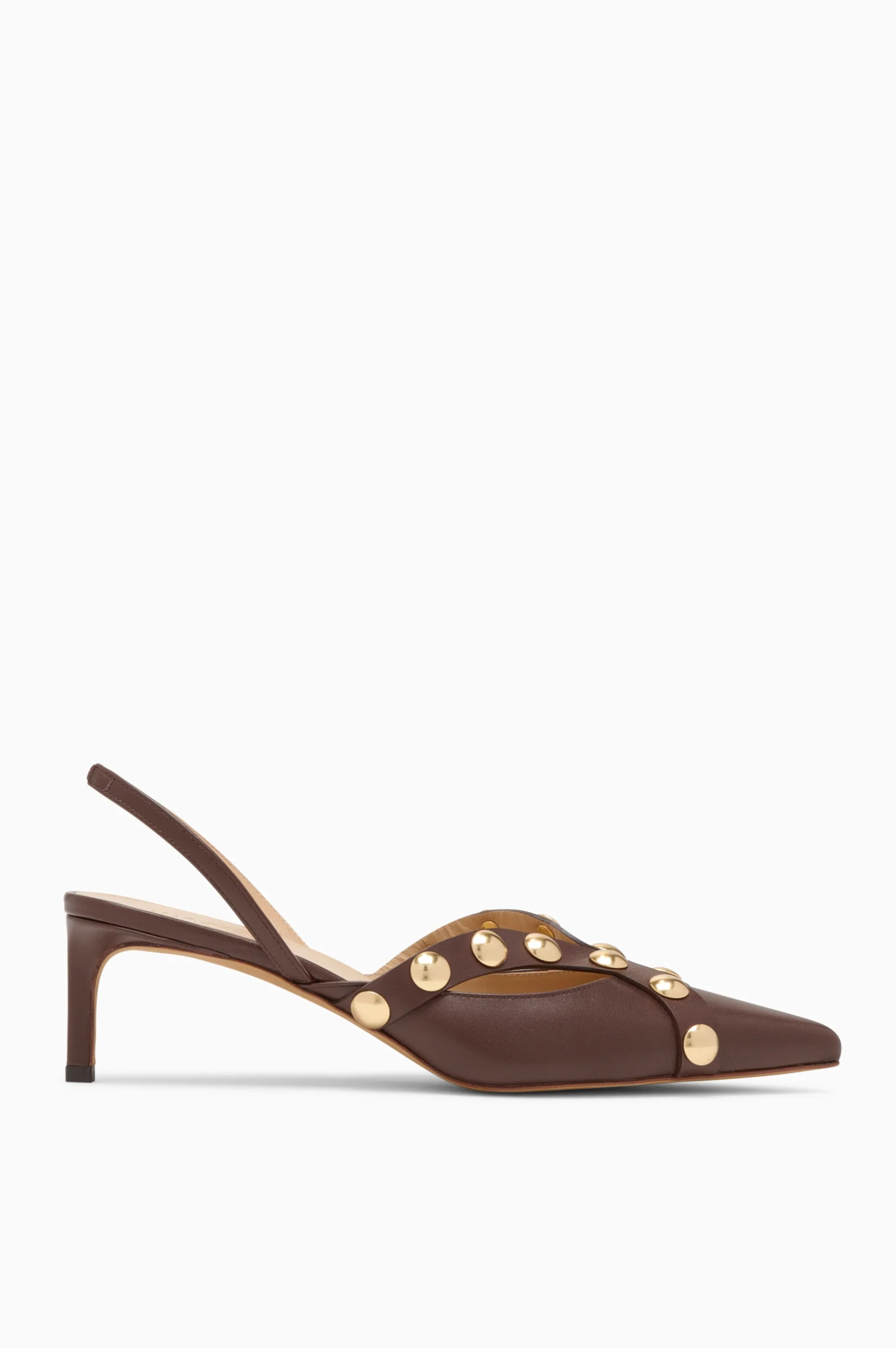 VENDOME STUDDED SLINGBACK