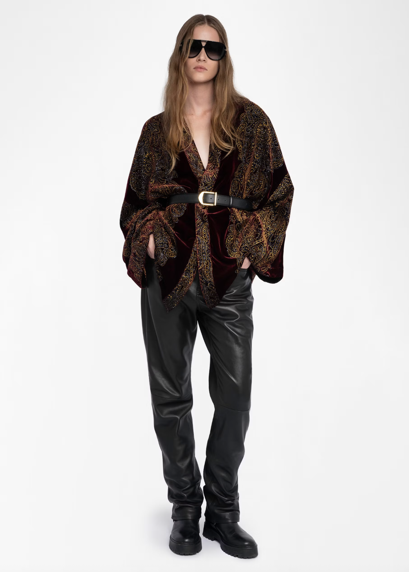 KIMONOS VELVET PAISLEY