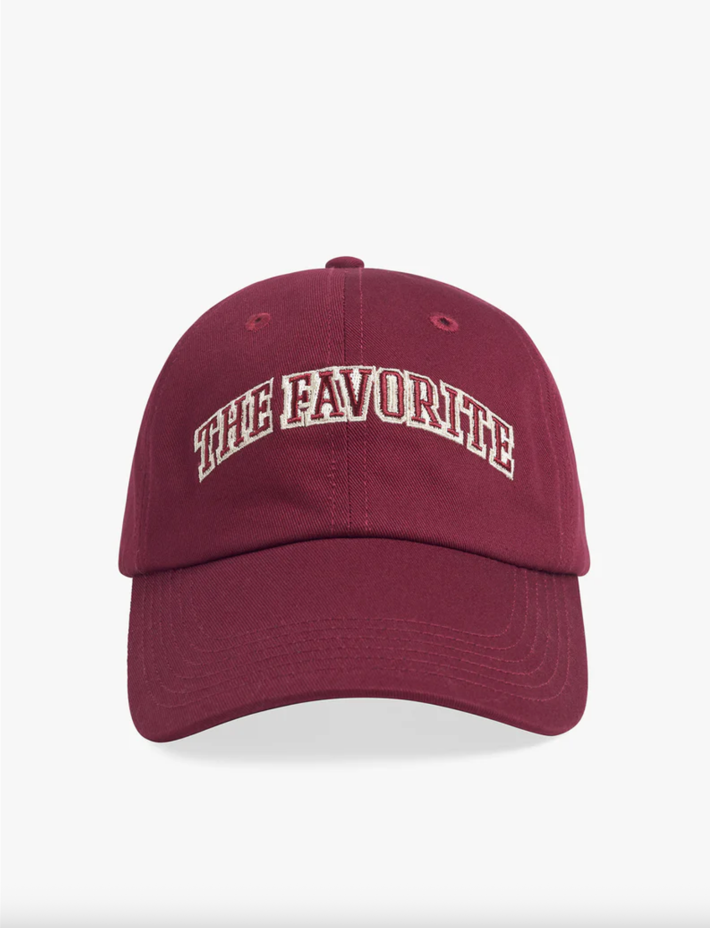 FAVORITE BASEBALL CAP BURGUNDY