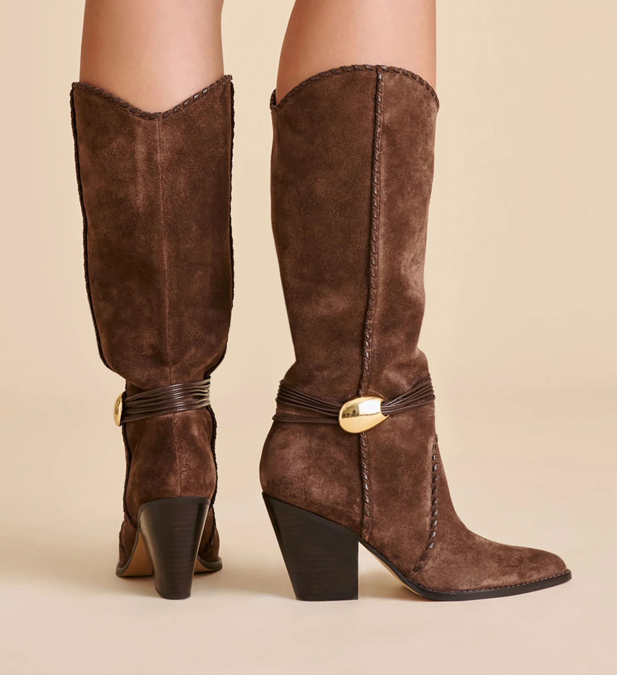 JODY WESTERN INSPIRED KNEE HIGH 3"