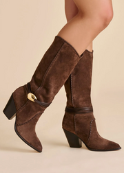 JODY WESTERN INSPIRED KNEE HIGH 3"