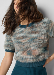 BRUSHED CREWNECK SWEATER